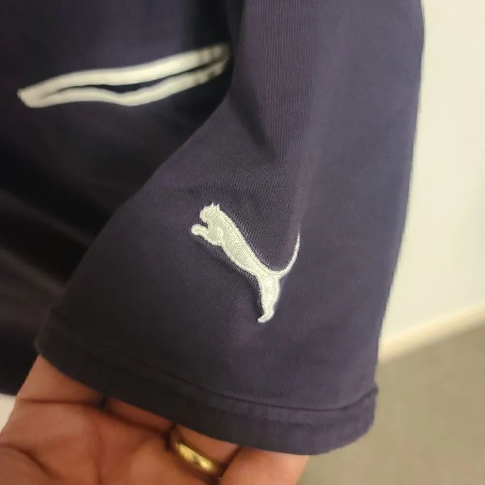 Blue puma polo - Large - Like New - Picture 3 of 5